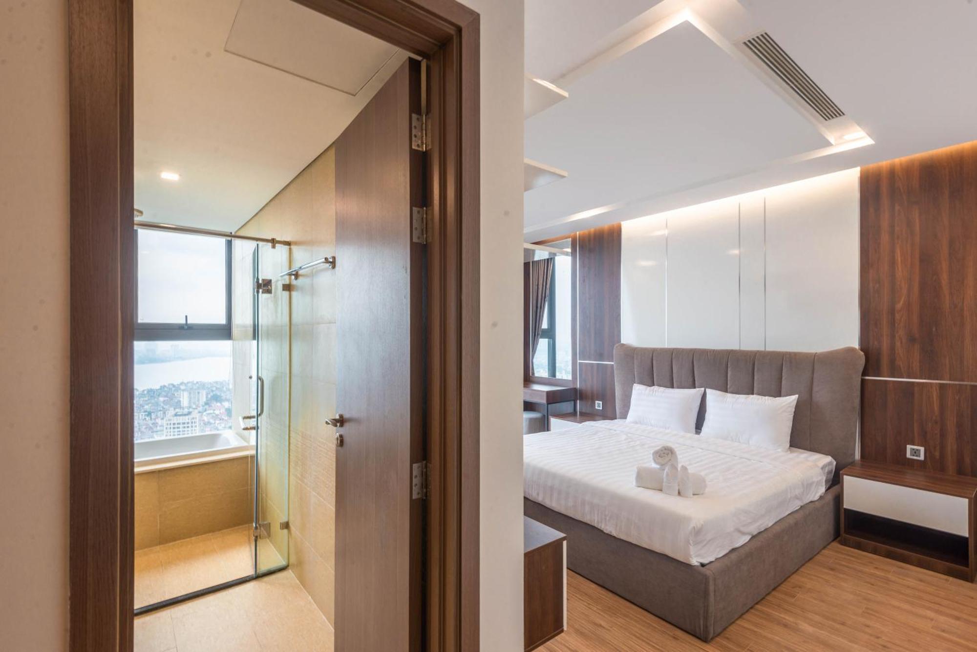 Luxury Serviced Apartment Vinhomes Metropolis Premium Hanoi Bagian luar foto